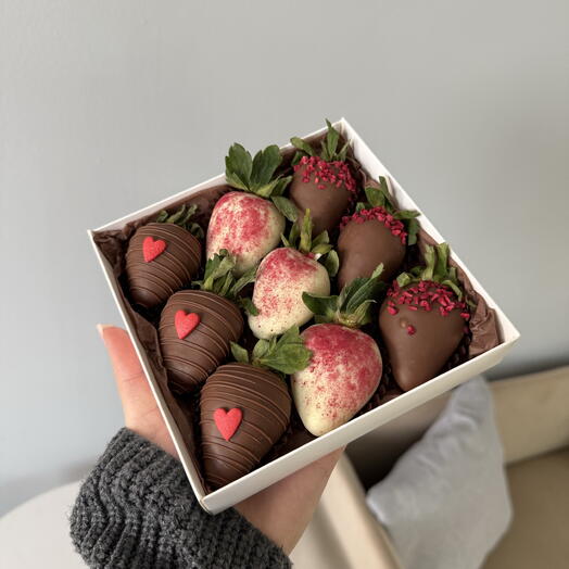 Клубника в шоколаде для любимой ♥️🍓