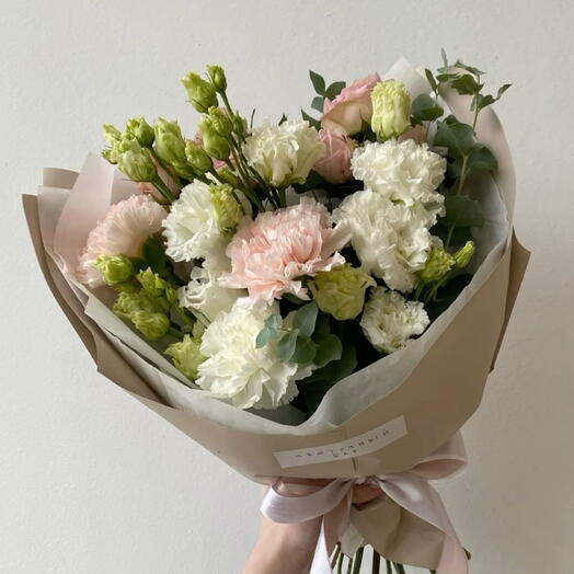 Нежный букет на День Влюбленных 🧸