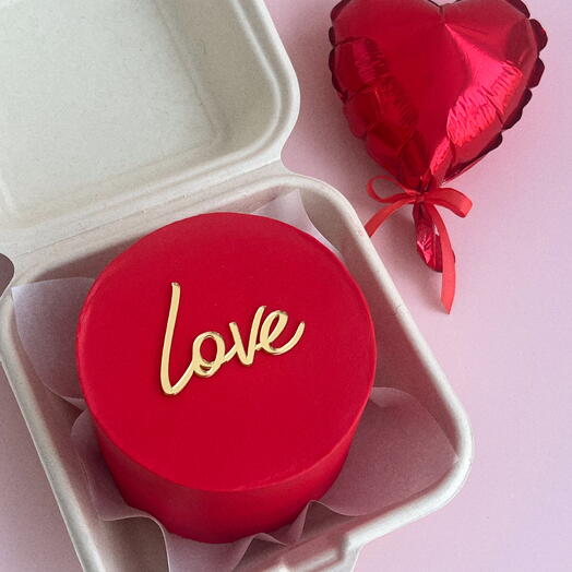 Бенто «love» с топпером