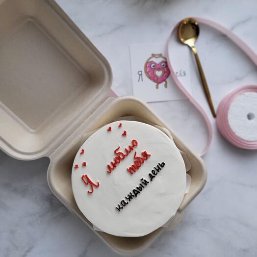 Бенто-торт я люблю тебя