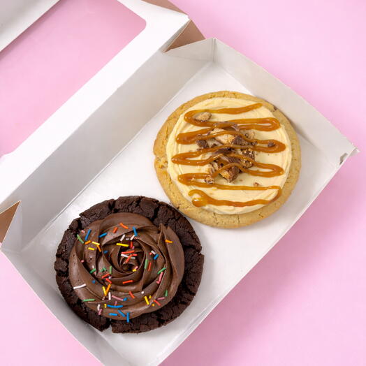 Крамбл кукис Шоколадный торт, Твикс