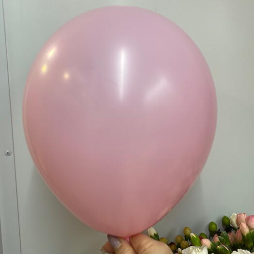 Латексный шар розовый