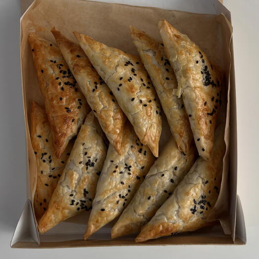 Пирожки с мясом говядины