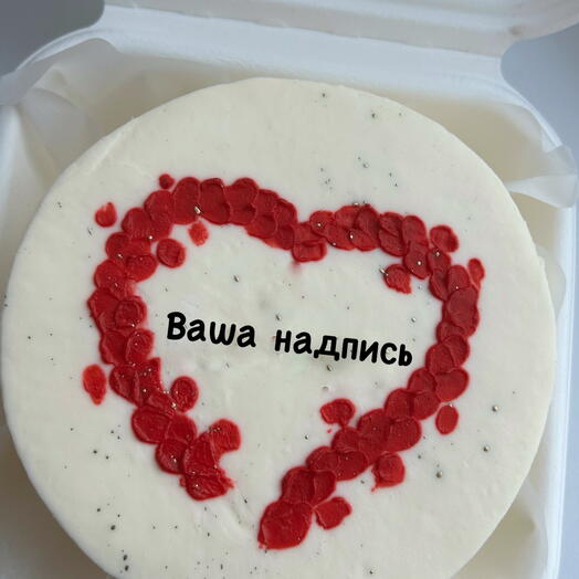 Бенто торт «сердце»