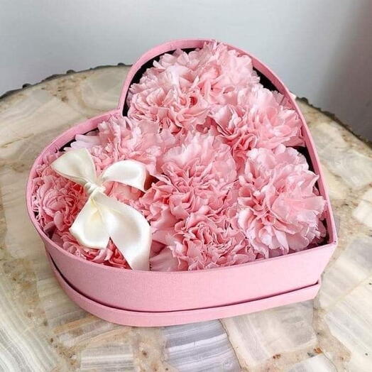 Dianthus in a box