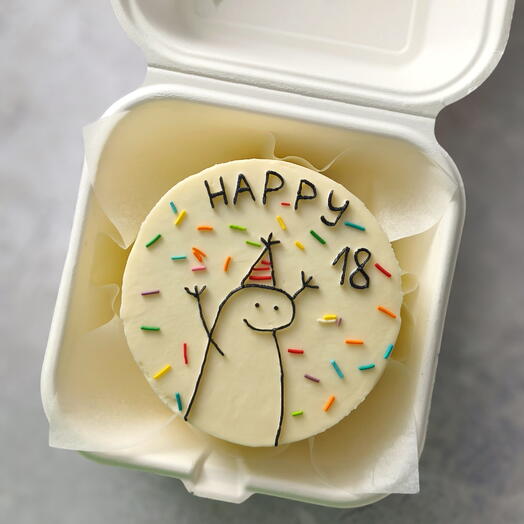 Бенто-торт "Happy 18"