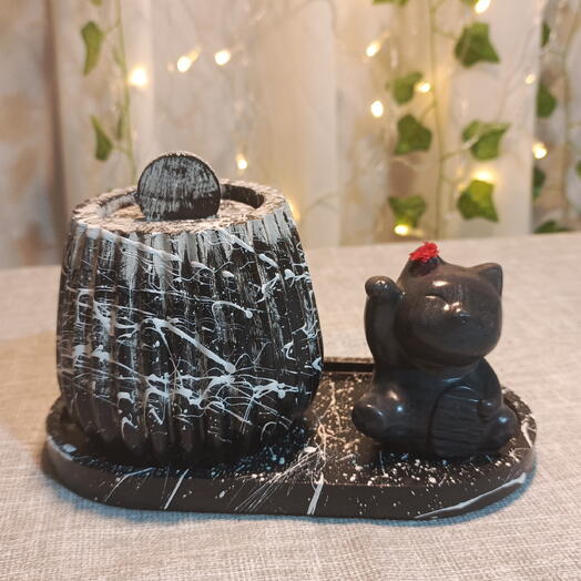 Свеча с котиком