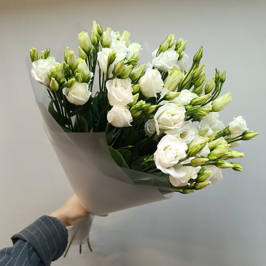 Букет белых эустом