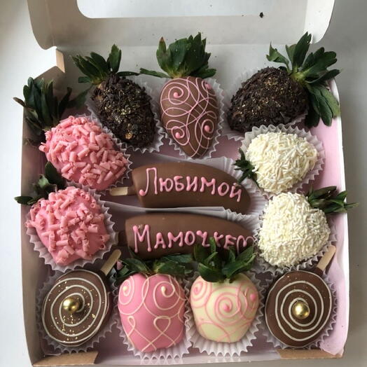 Коубника и бананы в шоколаде «мамочке»