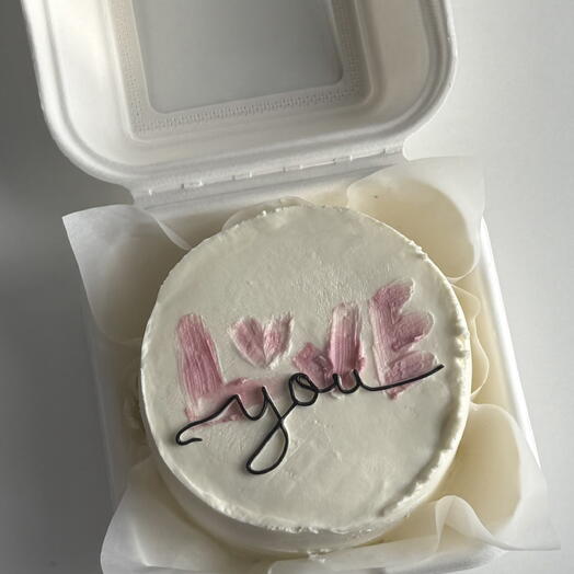 Бенто-торт «Love you»
