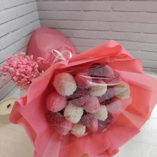 Клубника в шоколаде букет 💐💐💐