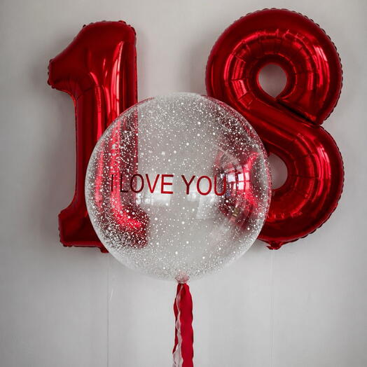 Шары на 18 лет