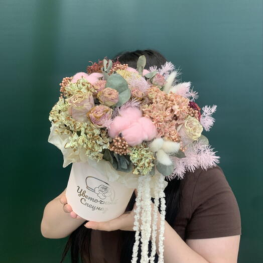 Композиция из сухоцветов 🌺