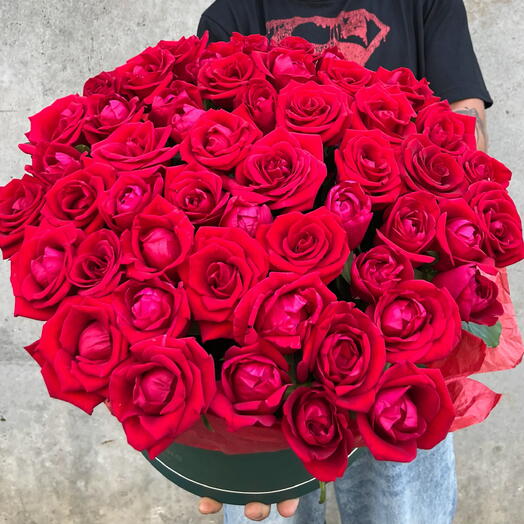 51 роза в коробке 💔💔💔