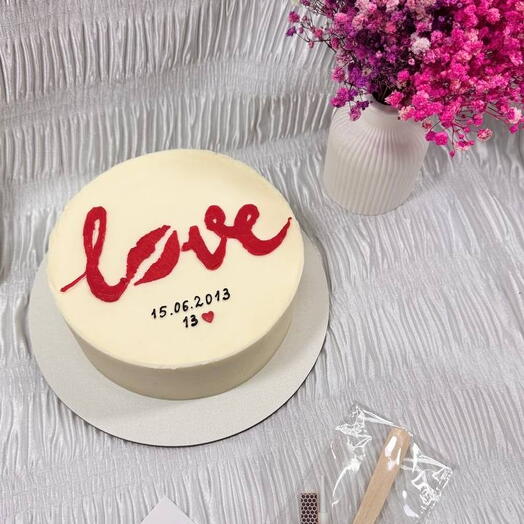 Бенто торт love