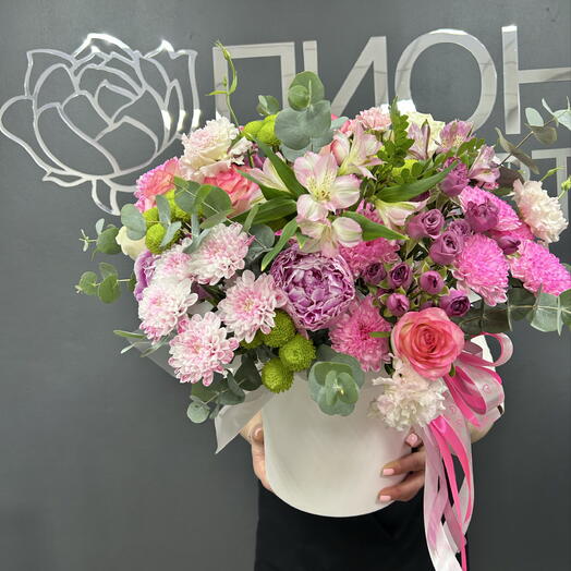 Букет в коробке