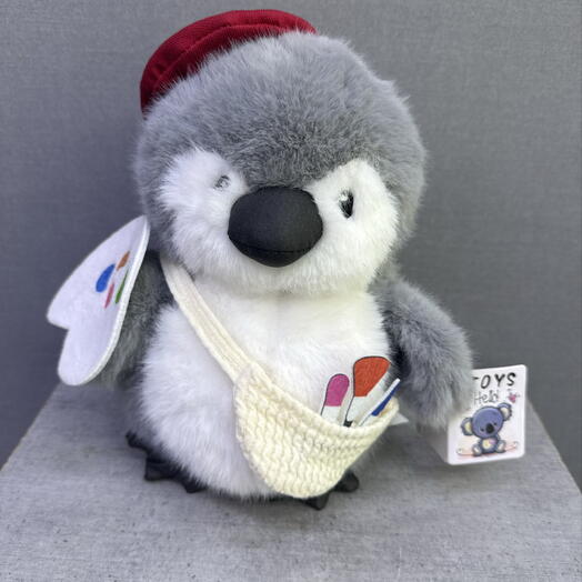 🐧 пингвин -художник