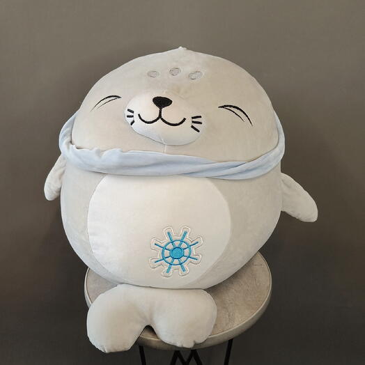 Мягкая игрушка нерпа