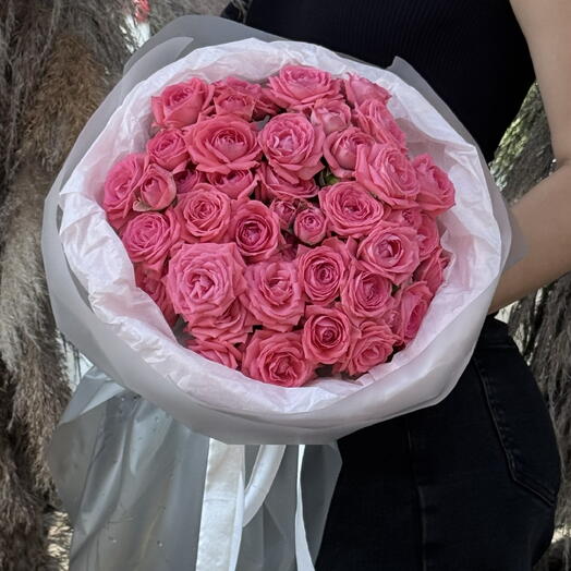 Букет кустовых роз💞