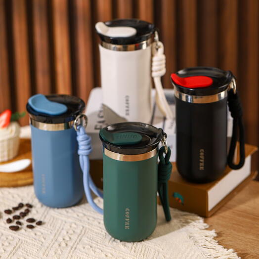 Термостакан Coffe Traveler с клапаном и темляком