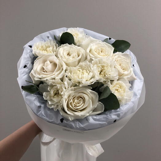 🤍Белоснежный букет Bloom Room
