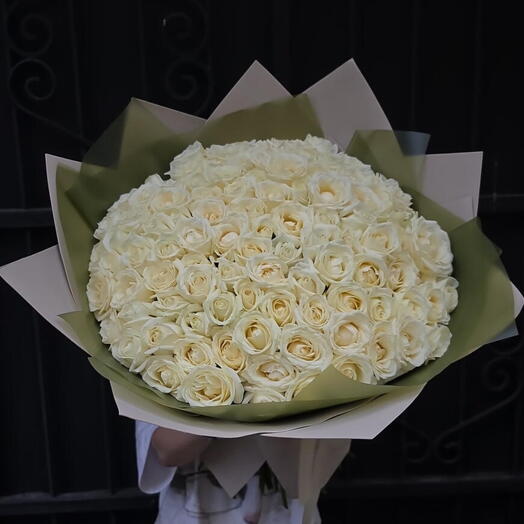 101 высокая роза