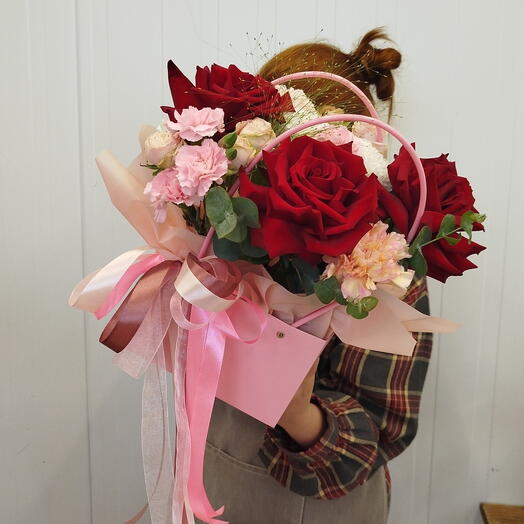 Сумочка с розой🌹
