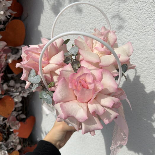 💕Ажурна сумочка французская роза Bloom room