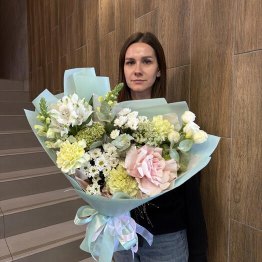 Букет учителю в школу