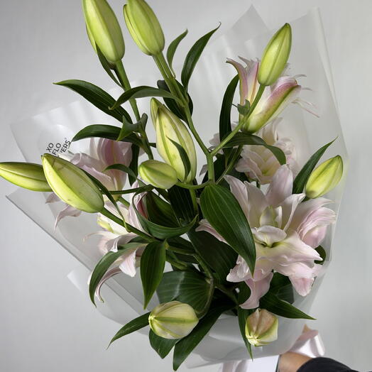 Невероятные пионовидные лилии от XOFLOWERS