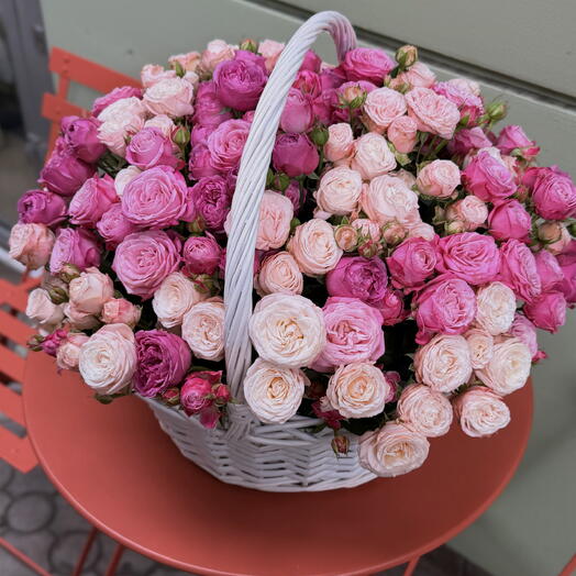 PURE ROSE BASKET — L SIZE