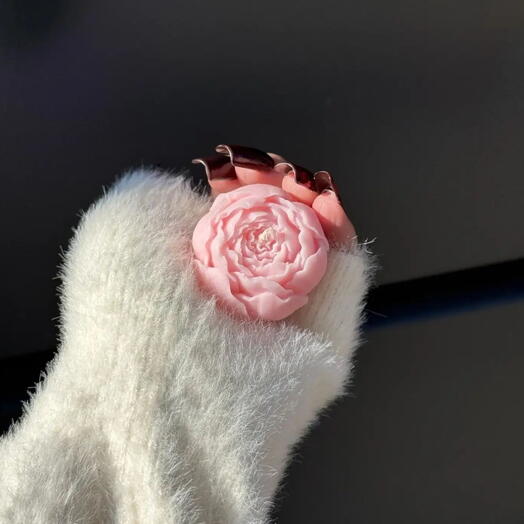 Свеча пион мини🌸