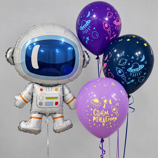 🚀 Космический набор с астронавтом