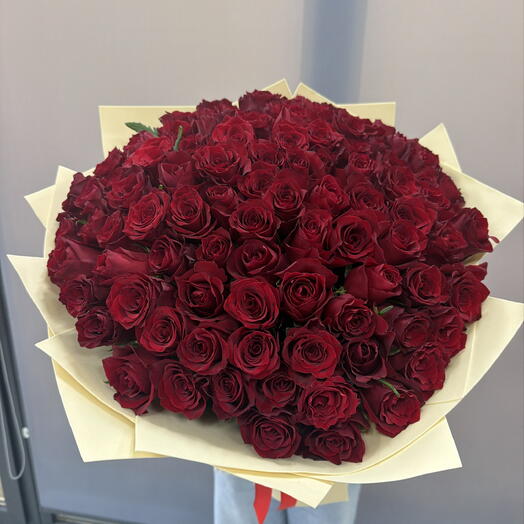 Букет из 101 розы ♥️