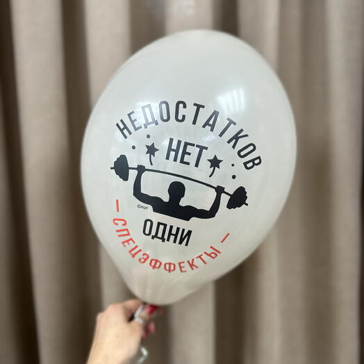 Шарик «Недостатков нет»
