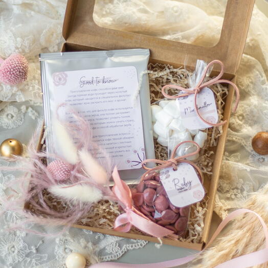 Подарочный набор «Coffee Break» (pink)
