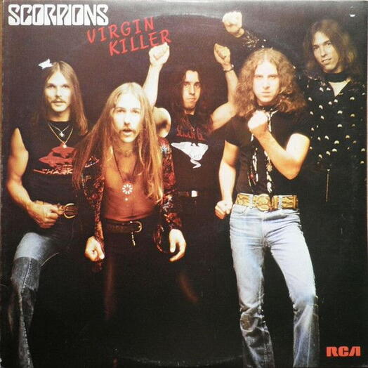 Винтажная пластинка Scorpions / Скорпионс — Virgin Killer 1977 UK, EX-