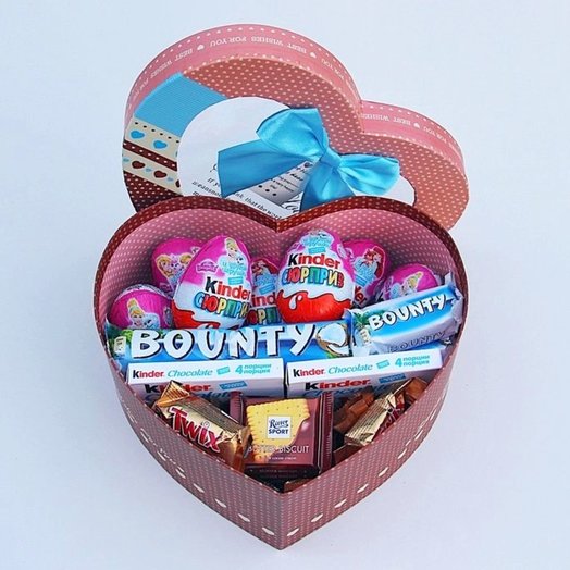 Box with sweets