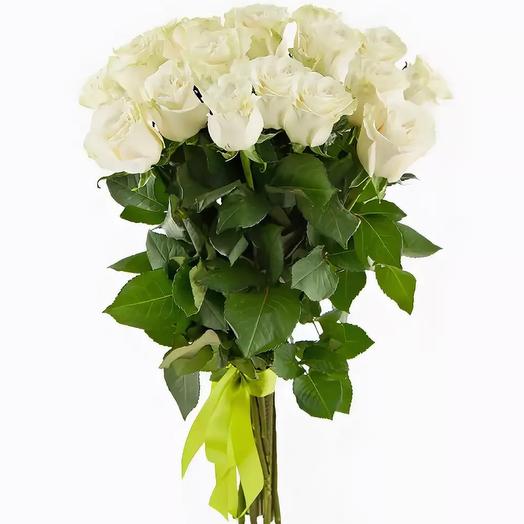 Ramo de 17 rosas blancas