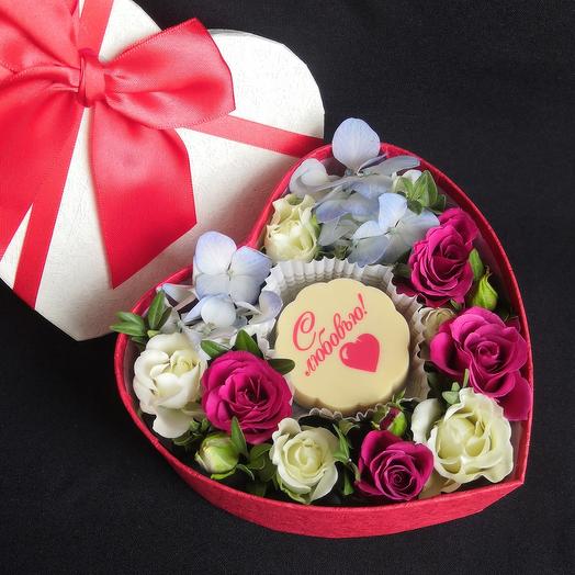 Belgian chocolate and flowers