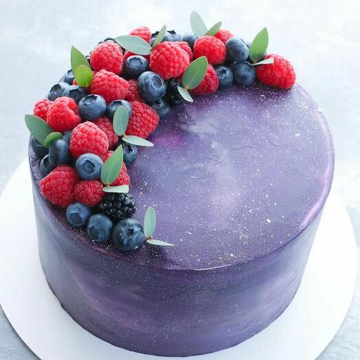 Pastel De baya delicia