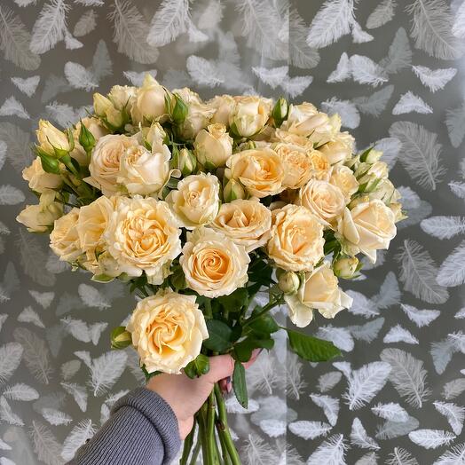 Bouquet of 11 bush roses