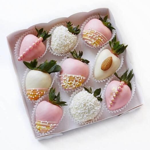Клубника 🍓 в шоколаде 🍫 9 штук