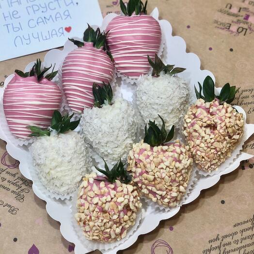 Набор 🍓КЛУБНИКА В ШОКОЛАДЕ.. 🍓