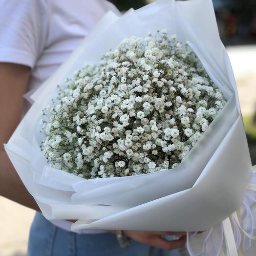 Букет Белых Гипсофил