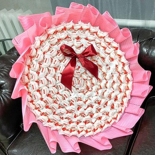 Bouquet de doces Raffaello, mega