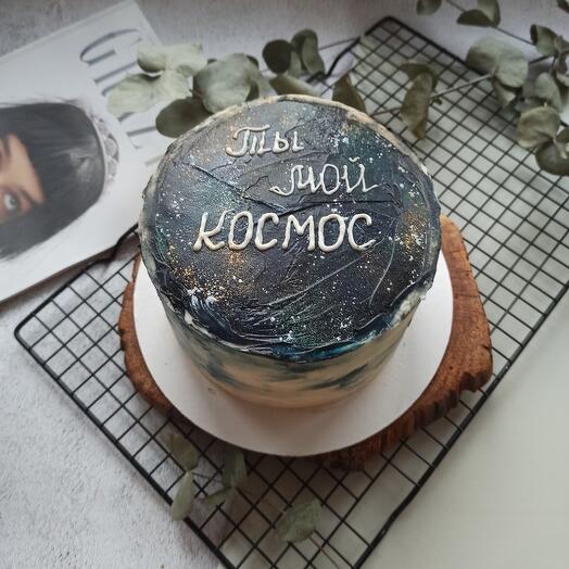 Торт "Ты мой космос" в подарок