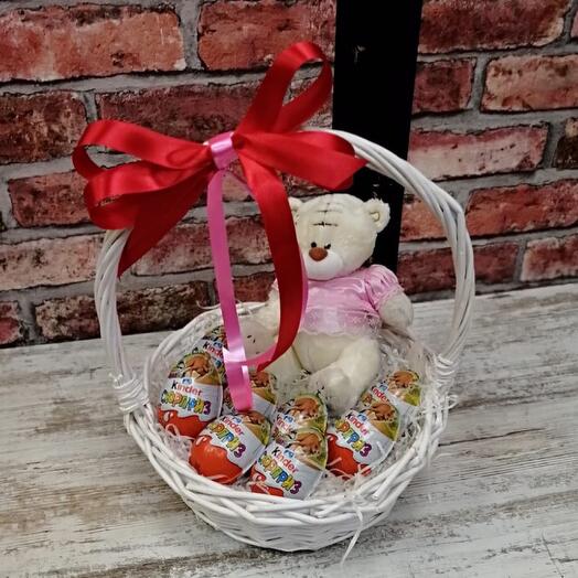 Cesta de Kinder Bunny