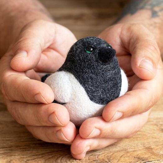 Magpie. Decorative Felt Toy