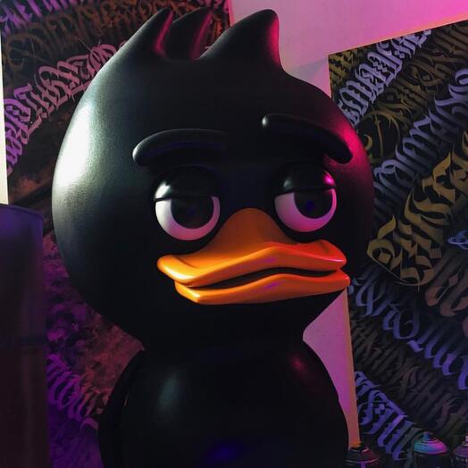 Арт Игрушка Black Duck